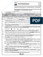 Prova 16 - Técnico (A) de Administração e Controle Júnior