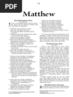 Matthew: The Family History of Jesus