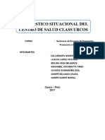 Diagnostico Situacional Del Centro de Salud de Urcos