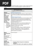 H S R ELA DTA P G: Initial Preparation Plans