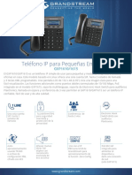 Datasheet Gxp1610 1615 Spanish