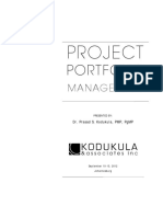 Project Portfolio Management