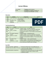 CV Without Pic