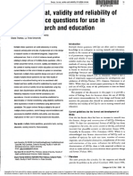 Considine-Design Format Validity-2005 PDF