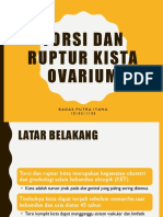 Torsi Dan Ruptur Kista Ovarium