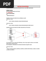 Formulario de Uso de Vistas en Mysql