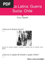 América Latina - Guerra Sucia - Chile