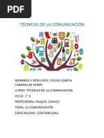 Técnicas de La Comunicación