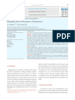 Hypoglycemia in Emergency Department: Journal of Acute Disease