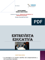 Entrevista Educativa