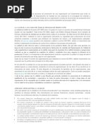 Asegurar La Calidad en Los Procesos de Producción de Una Organización Es Fundamental para Evitar Un Producto Final Defectuoso