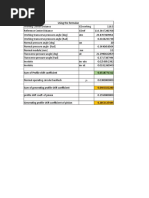 Gear Generating Profile Shift Calculations