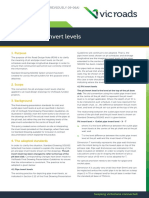 Pit and Pipe Invert Levels