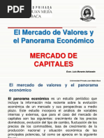 Mercado de Valores y Panorama Económico