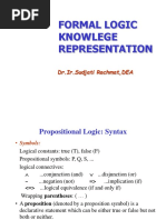 Ch07 Basic Knowledge Representation in First Order Logic