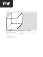 Formulas Completas de Volumen Area y Perimetro