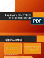 Liquidos y Electrolitos Recien Nacido