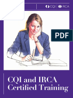 CQI and IRCA Certified Training Case Studies