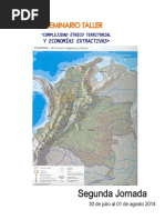 Complejidad Etnico Territorial y Economías Extractivos