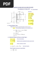 Mathcad - Diseño de Conexion Corte Columna-Viga Placa Simple