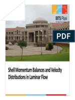 2 - Shell Momentum Balance