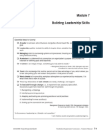 Building Leadership Skills