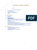 Chapter 10. Monopolistic Competition and Oligopoly: N N N N N N N N