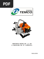 Despiece Motor 1.2hp Gasolina 2t (Ltep25c)