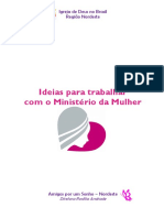 Ideias para Trabalhar Com o Minsterio Da Mulher