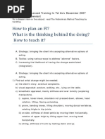 Notes On FI by Yochanan Rywerant