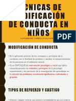 Modificación de Conducta