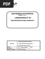 Laboratorio 3 Rectificador de Onda Completa