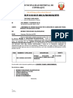 Informe #0109-2018 Conformidad de Servicio Realizados Por Elaboración de Liquidacion Técnica Financiera Por Modalidad Externa - Supervision y Liquidacion