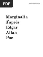 Marginalia D Apres Edgar Allan Poe Brigi