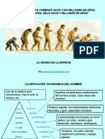 La Evolucion Del Hombre