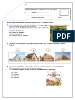 Prueba Diagnóstico Historia Quinto