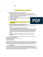 Preguntas de La Ley 909 Del 2004