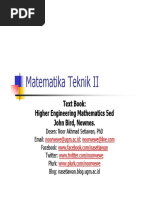 Matematika Teknik II