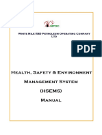 HSE MGT - System PDF