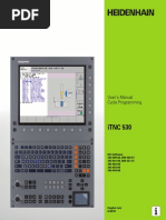 iTNC 530: User's Manual Cycle Programming