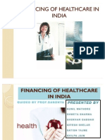 Healthcare Financing in IndiA