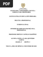 Informe de Mi Práctica Profecional - Septimo Semestre - Evidencia Final