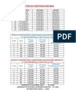 Payment Schedule For I.16 Islamabad