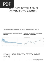 Cuello de Botella en El Crecimiento Japones