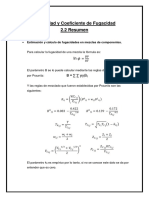 2.2 Fugacidad y Coeficiente de Fugacidad