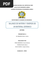 Informe de Ceramica