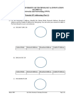 Tutorial 6 - IP Addressing Part 2