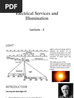 Electrical Services and Illumination: Lecture - 2