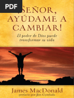 Señor Ayudame A Cambiar