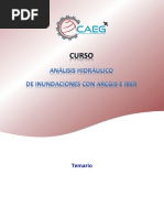 Estructura Del Curso - Análisis Hidráulico de Inundaciones Con Iber y ArcGIS